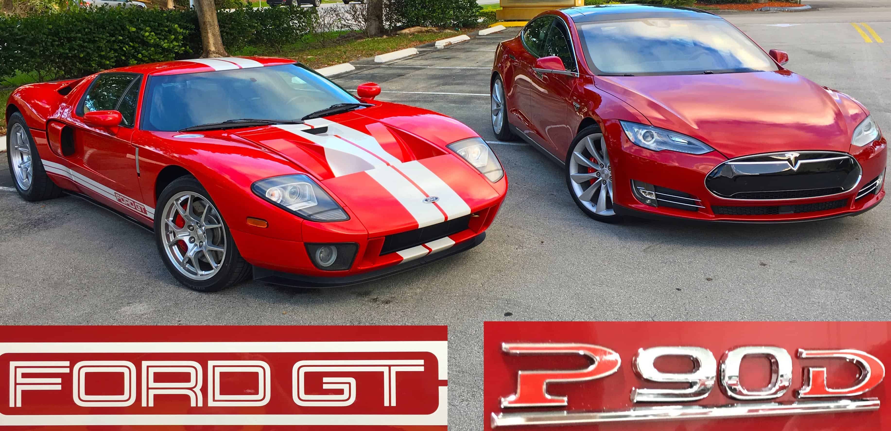 Drag Race: Tesla Model S Ludicrous vs. 700+ Horsepower Ford GT – SpeedTwitch.com