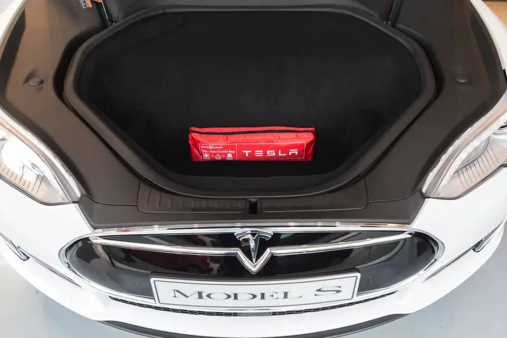 Tesla Model S Front Trunk